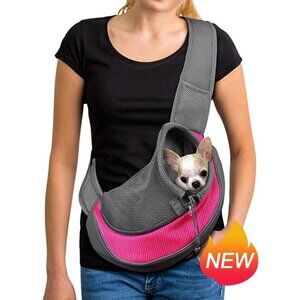 Pet Dog Sling Carrier,Cat&Dog Travel Portable Diagonal Straddle ShoulderBag1Pack